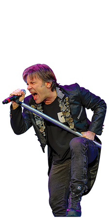 kartonová postava v životní velikosti Bruce Dickinson