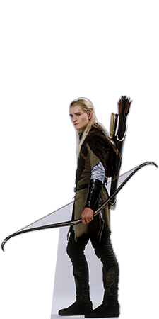 kartonová postava v životní velikosti Legolas
